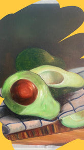 AVACADO IN OIL PAINTS